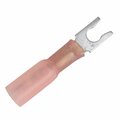 Pacer Group Pacer 22-18 AWG Heat Shrink Spade Terminal - #8 Stud Size - 25 Pack TE18-8SLF-25